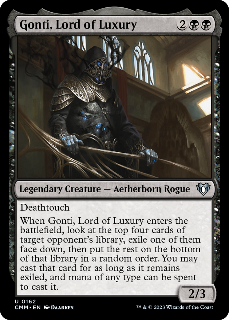 Gonti, Lord of Luxury [Commander Masters] | Gam3 Escape