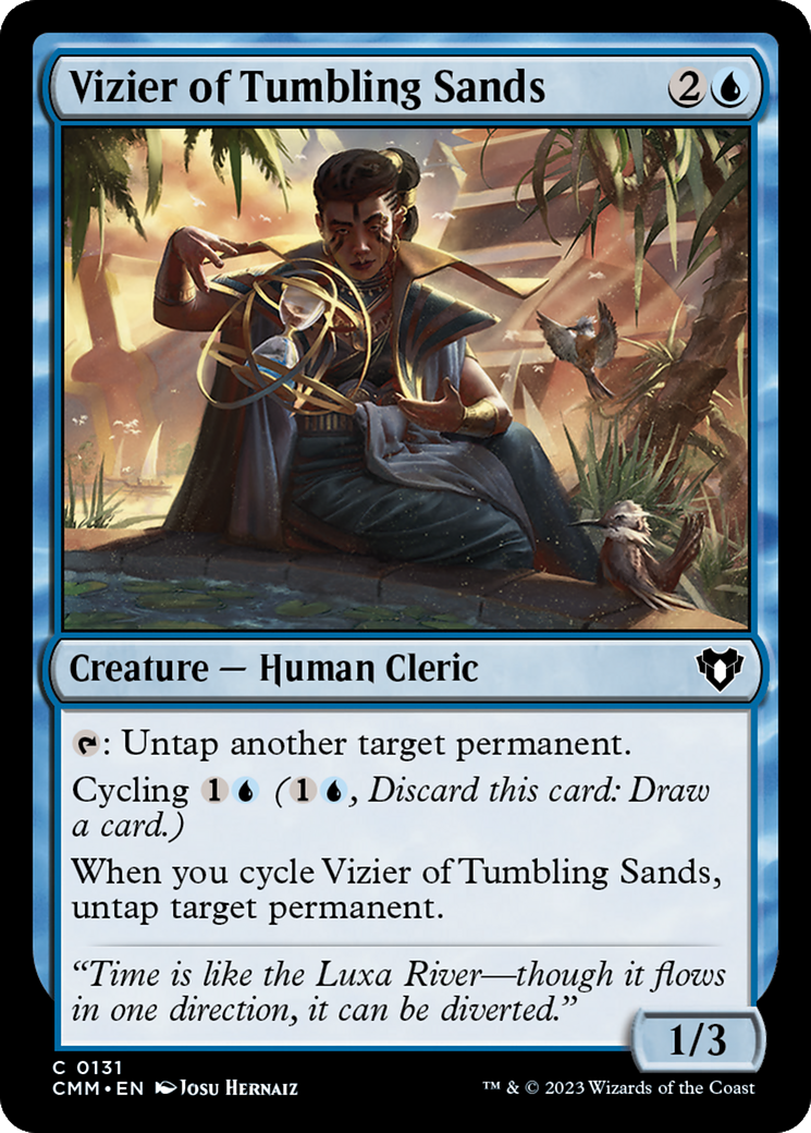 Vizier of Tumbling Sands [Commander Masters] | Gam3 Escape