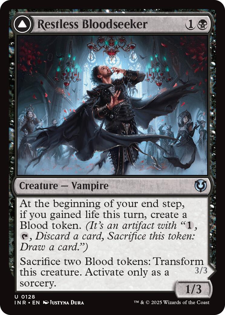 Restless Bloodseeker // Bloodsoaked Reveler [Innistrad Remastered] | Gam3 Escape