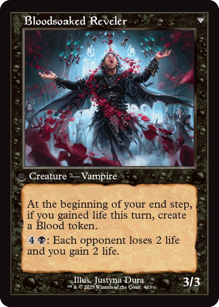 Restless Bloodseeker // Bloodsoaked Reveler (Retro Frame) [Innistrad Remastered] | Gam3 Escape