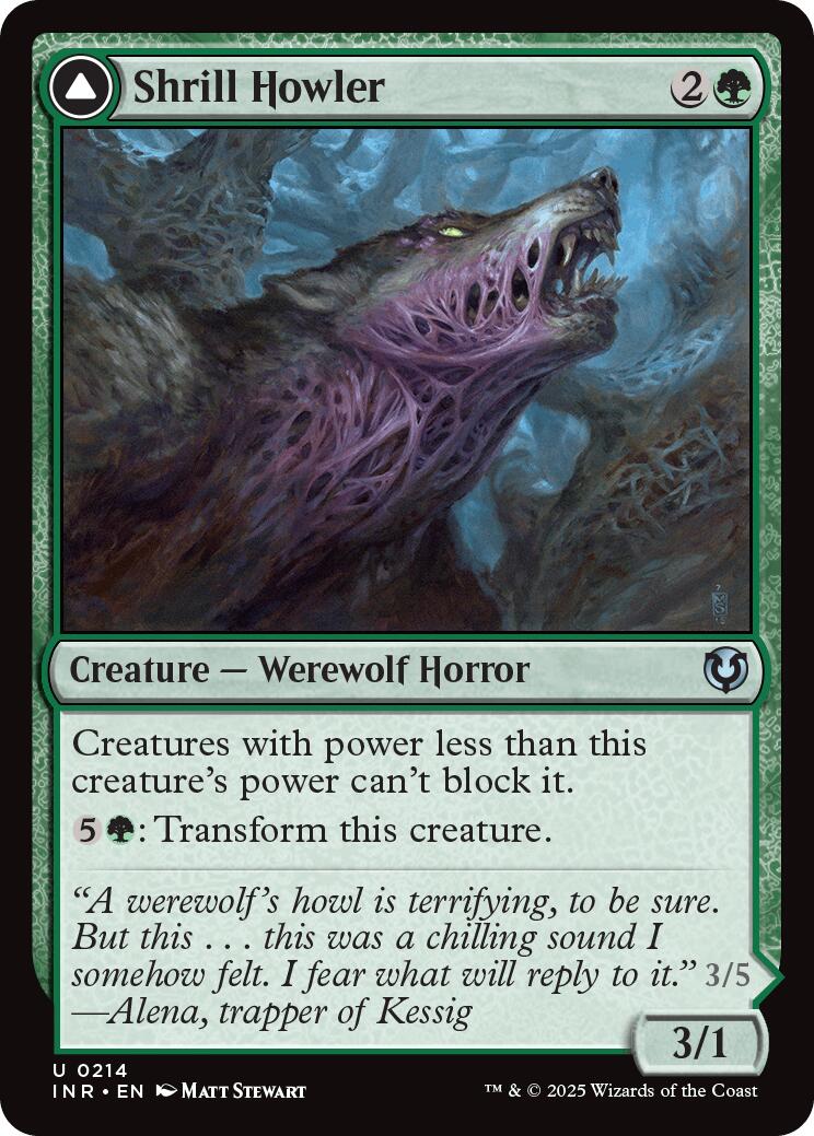 Shrill Howler // Howling Chorus [Innistrad Remastered] | Gam3 Escape