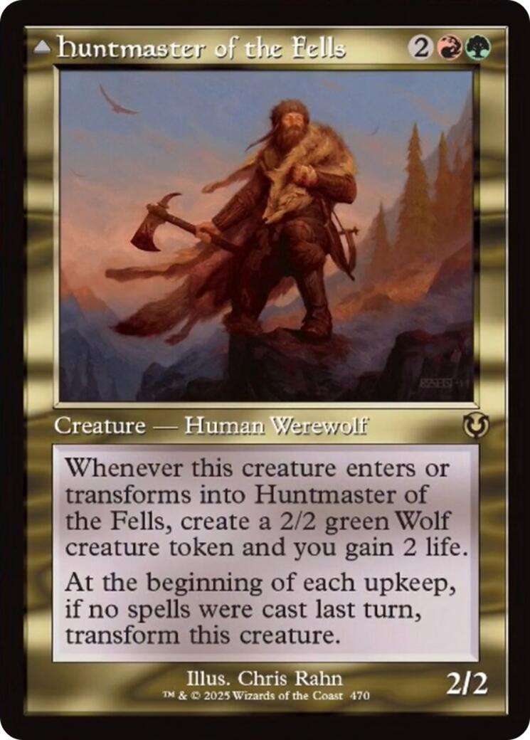 Huntmaster of the Fells (Retro Frame) [Innistrad Remastered] | Gam3 Escape