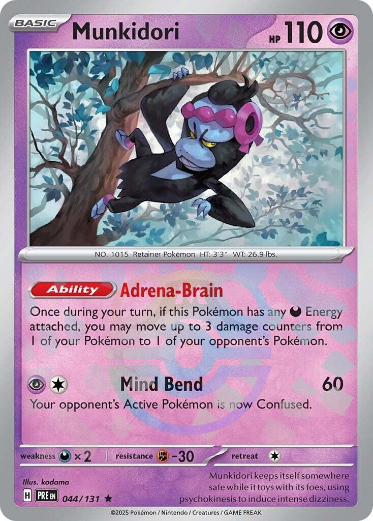 Munkidori (044/131) (Master Ball Pattern) [Scarlet & Violet: Prismatic Evolutions] | Gam3 Escape