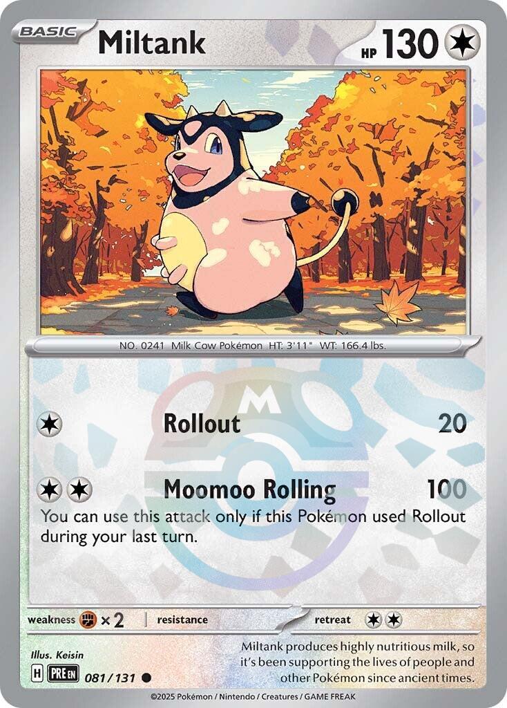 Miltank (081/131) (Master Ball Pattern) [Scarlet & Violet: Prismatic Evolutions] | Gam3 Escape