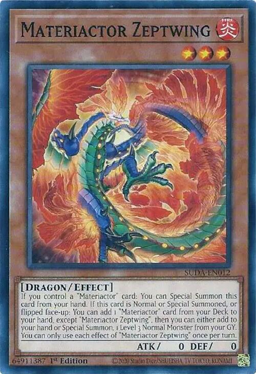 Materiactor Zeptwing [SUDA-EN012] Common | Gam3 Escape