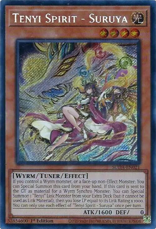 Tenyi Spirit - Suruya [SUDA-EN021] Secret Rare | Gam3 Escape