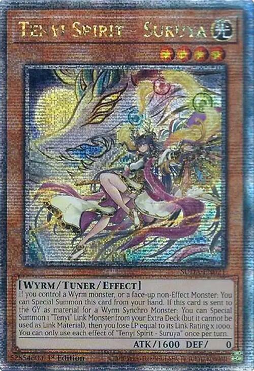 Tenyi Spirit - Suruya (Quarter Century Secret Rare) [SUDA-EN021] Quarter Century Secret Rare | Gam3 Escape