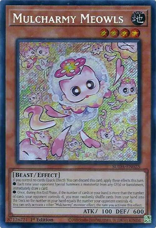 Mulcharmy Meowls [SUDA-EN025] Secret Rare | Gam3 Escape