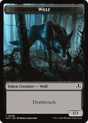 Wolf (0009) // Wolf (0018) Double-Sided Token [Innistrad Remastered Tokens] | Gam3 Escape