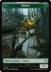 Insect // Spider Double-Sided Token [Innistrad Remastered Tokens] | Gam3 Escape