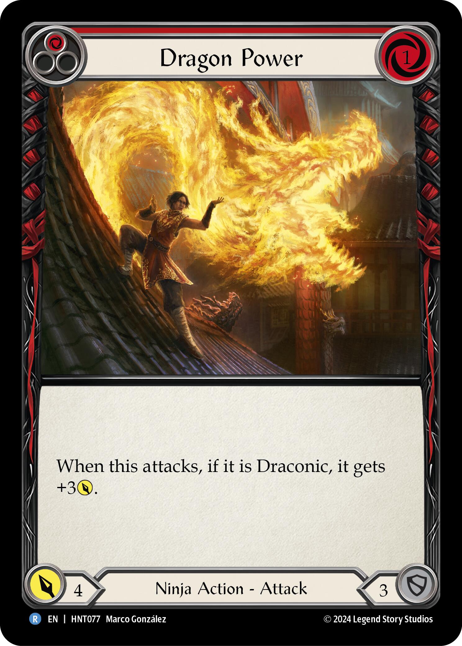 Dragon Power (Red) [HNT077] (The Hunted) | Gam3 Escape