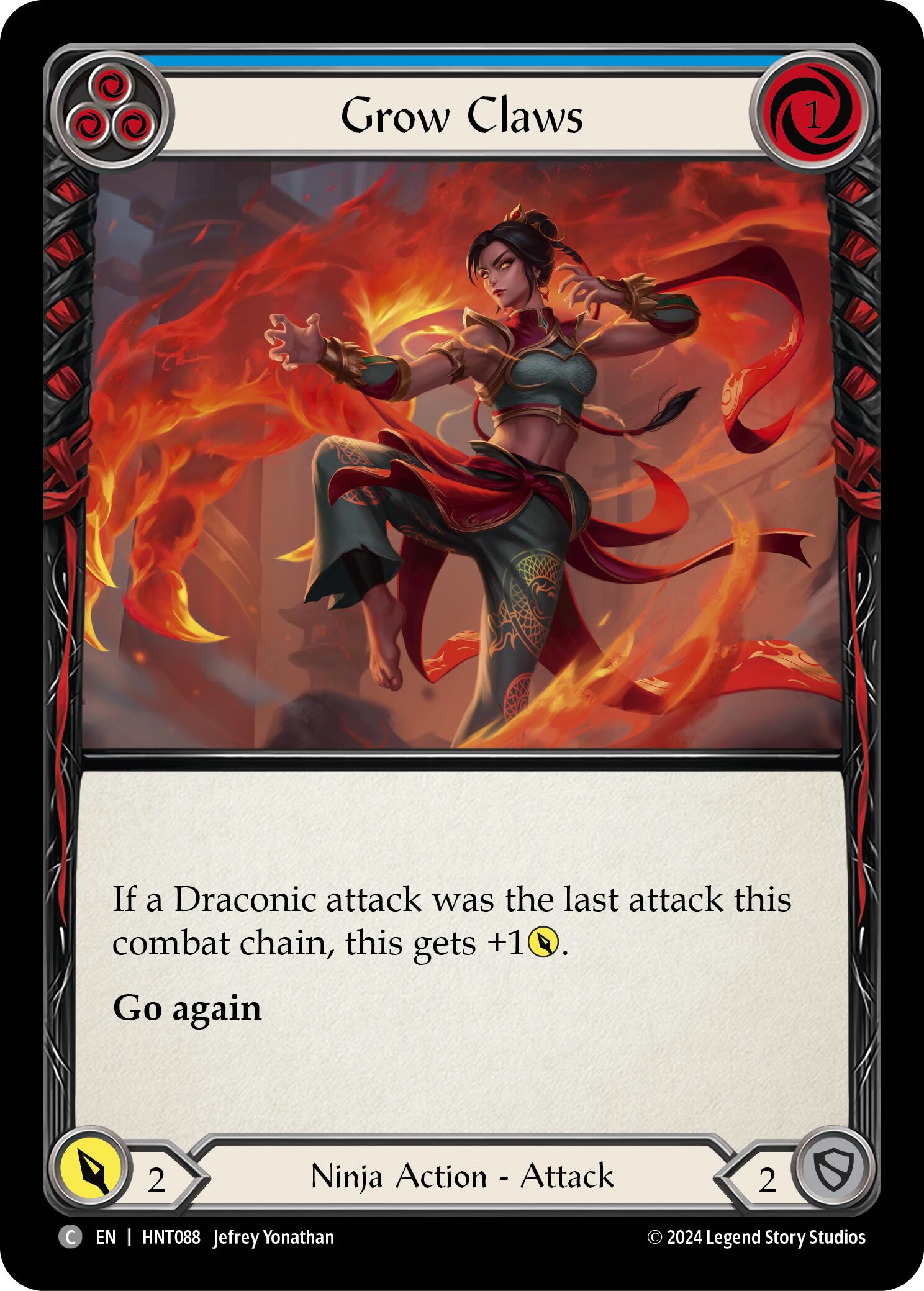 Grow Claws (Blue) [HNT088] (The Hunted) | Gam3 Escape