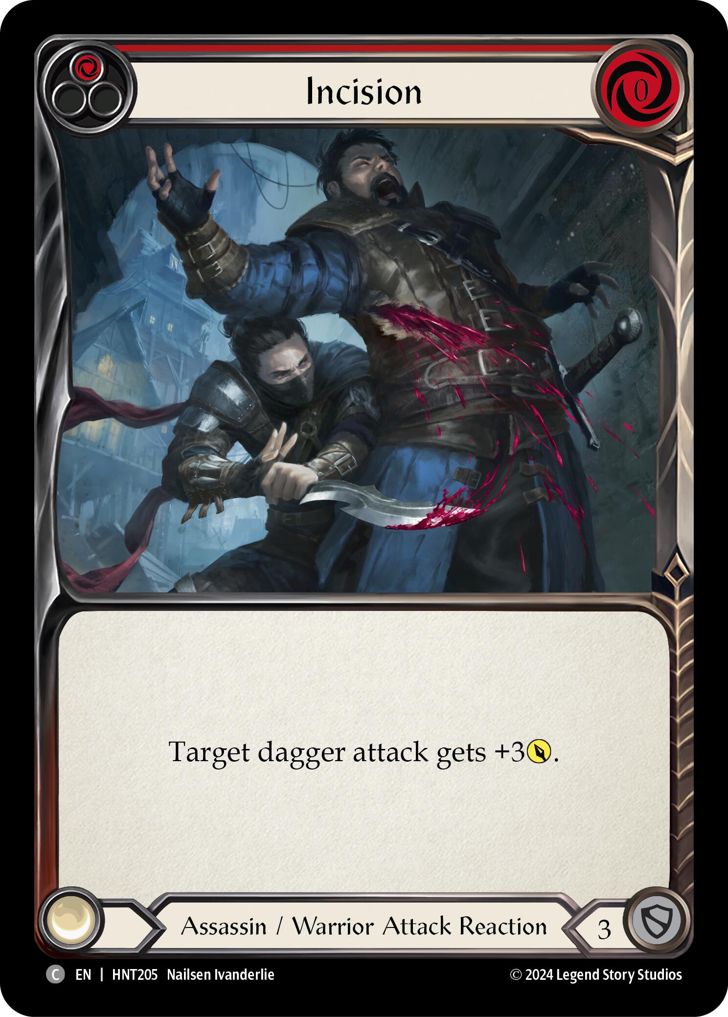 Incision (Red) [HNT205] (The Hunted) | Gam3 Escape