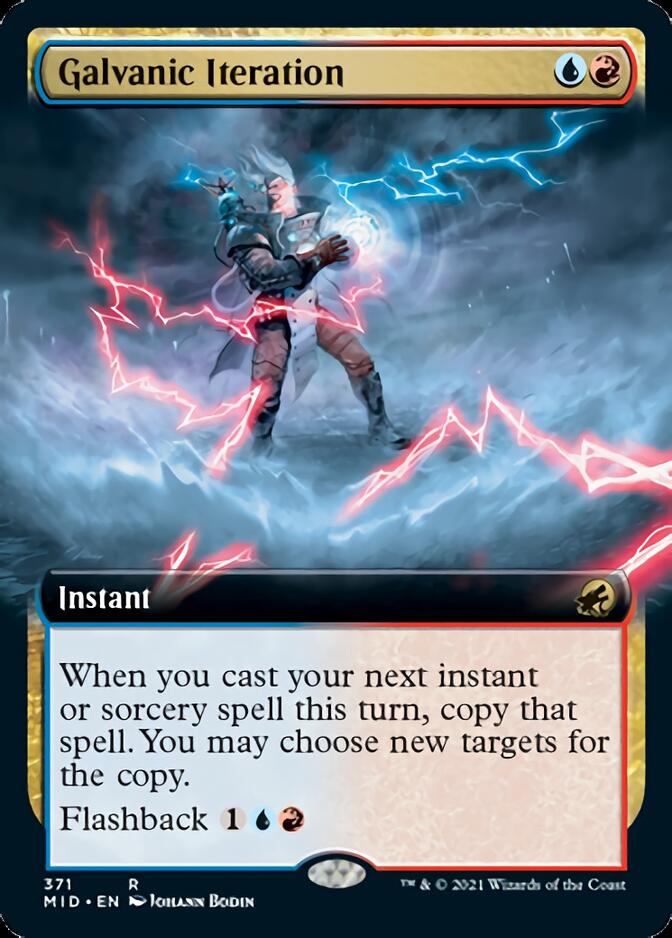 Galvanic Iteration (Extended Art) [Innistrad: Midnight Hunt] | Gam3 Escape