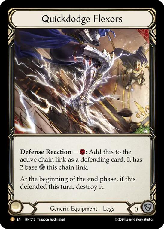 Quickdodge Flexors [HNT215] (The Hunted)  Cold Foil | Gam3 Escape