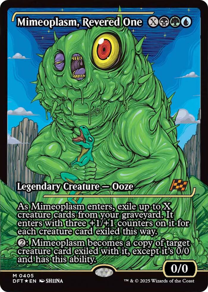 Mimeoplasm, Revered One (Showcase) (Japanese) [Aetherdrift] | Gam3 Escape