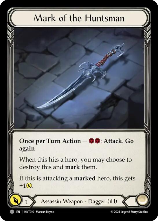 Mark of the Huntsman // Kunai of Retribution [HNT010//HNT056] (The Hunted) | Gam3 Escape