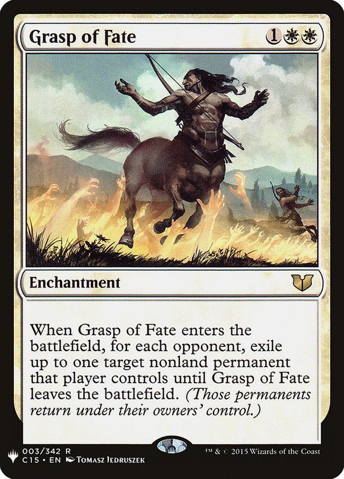Grasp of Fate [The List] | Gam3 Escape
