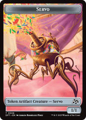 Servo // Thopter (0009) Double-Sided Token [Aetherdrift Tokens] | Gam3 Escape