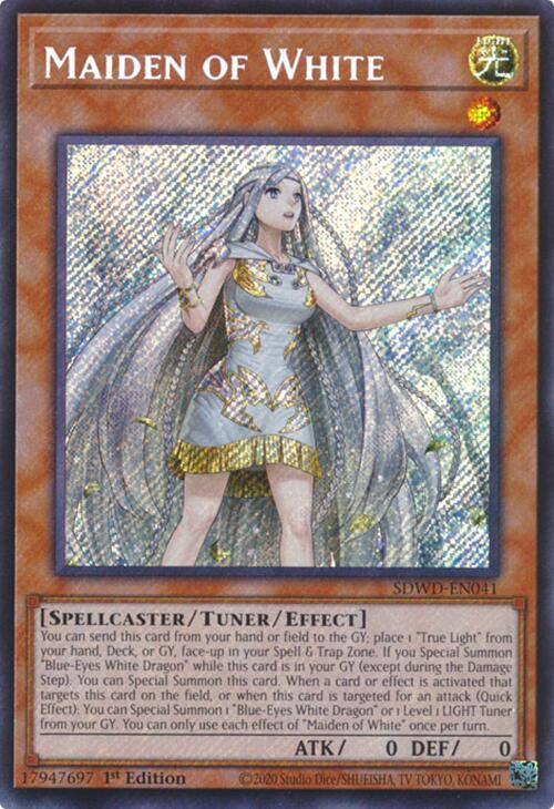 Maiden of White (Secret Rare) [SDWD-EN041] Secret Rare | Gam3 Escape