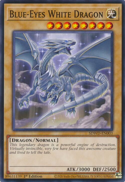 Blue-Eyes White Dragon [SDWD-EN003] Common | Gam3 Escape