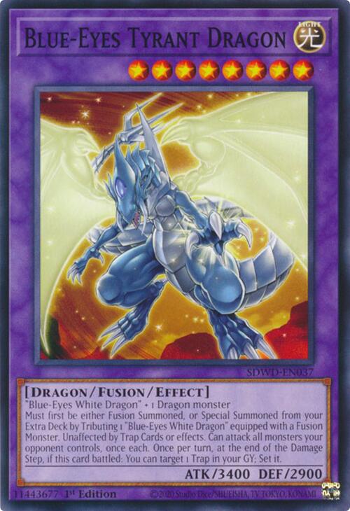 Blue-Eyes Tyrant Dragon [SDWD-EN037] Common | Gam3 Escape