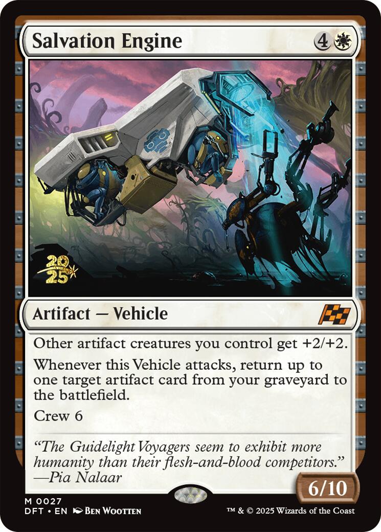 Salvation Engine [Aetherdrift Prerelease Promos] | Gam3 Escape