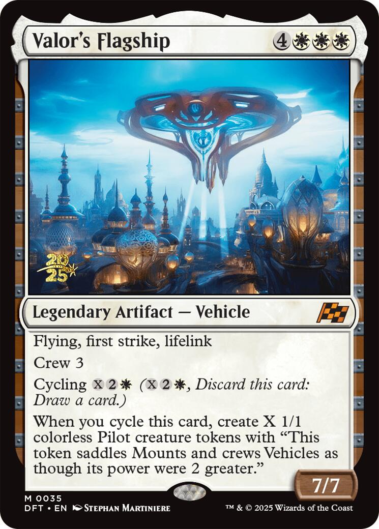 Valor's Flagship [Aetherdrift Prerelease Promos] | Gam3 Escape