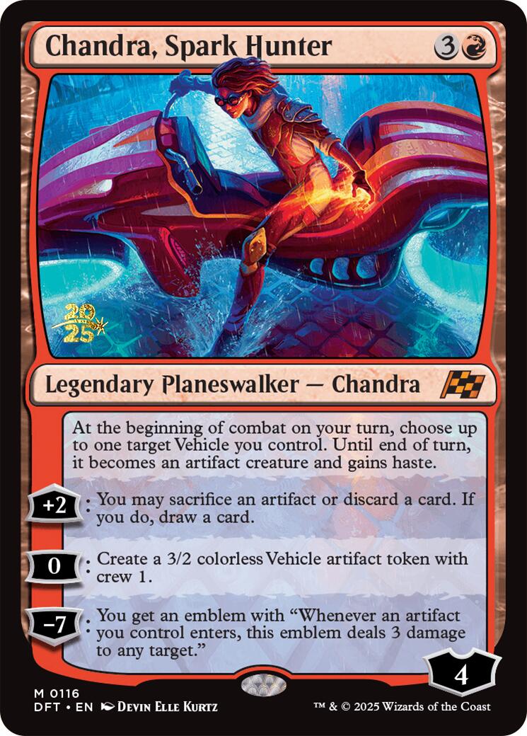 Chandra, Spark Hunter [Aetherdrift Prerelease Promos] | Gam3 Escape