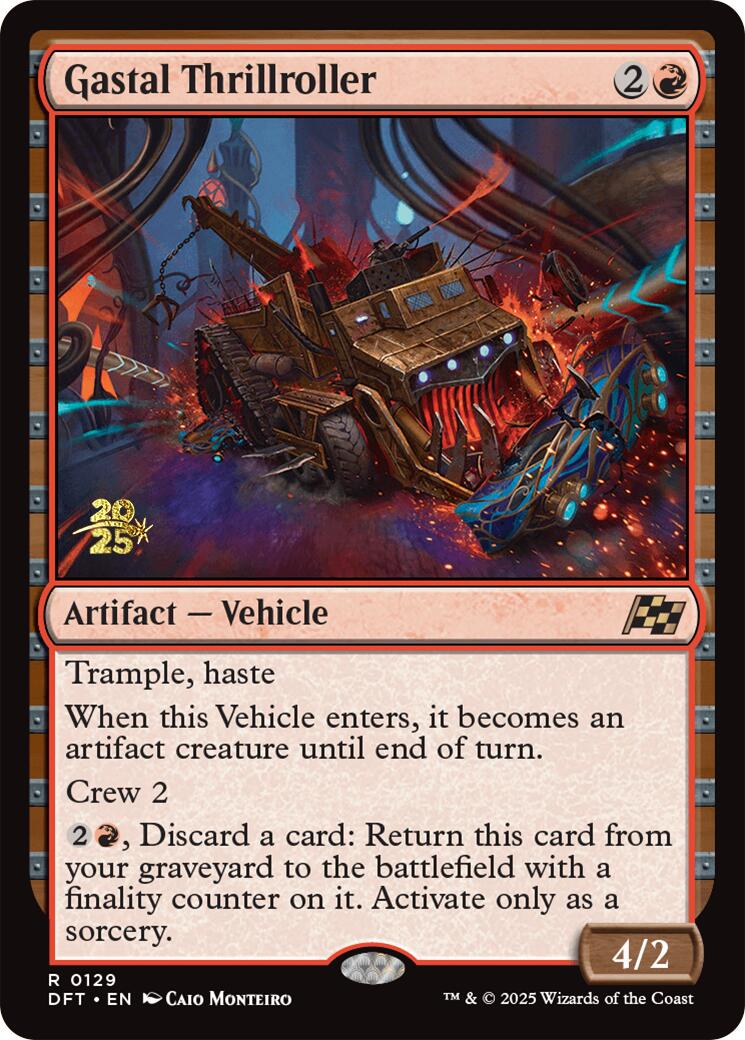 Gastal Thrillroller [Aetherdrift Prerelease Promos] | Gam3 Escape