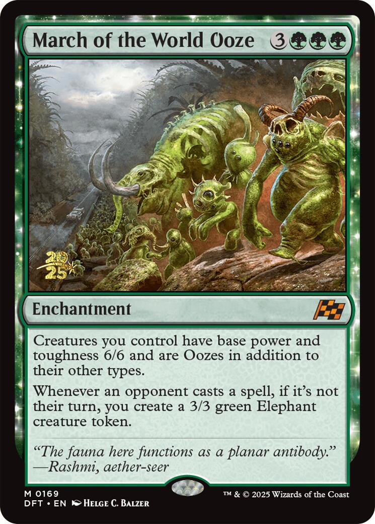 March of the World Ooze [Aetherdrift Prerelease Promos] | Gam3 Escape