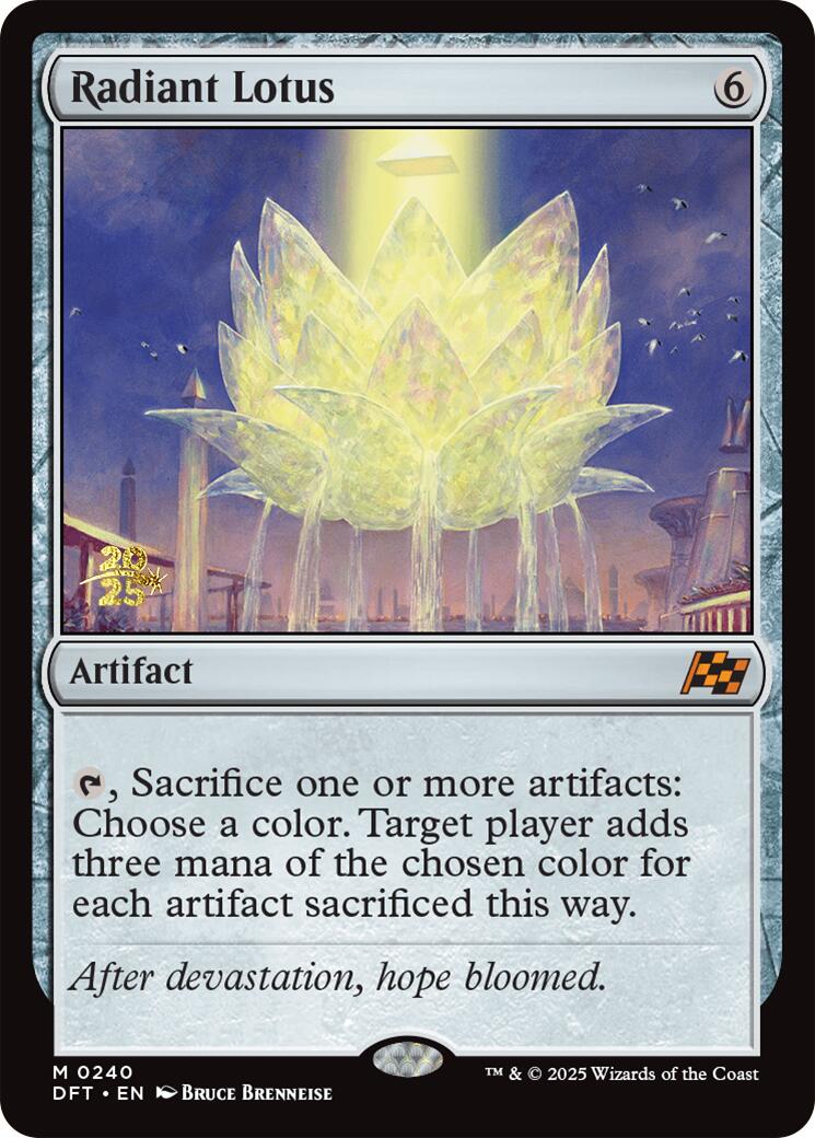 Radiant Lotus [Aetherdrift Prerelease Promos] | Gam3 Escape