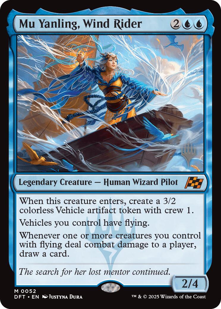 Mu Yanling, Wind Rider [Aetherdrift Promos] | Gam3 Escape