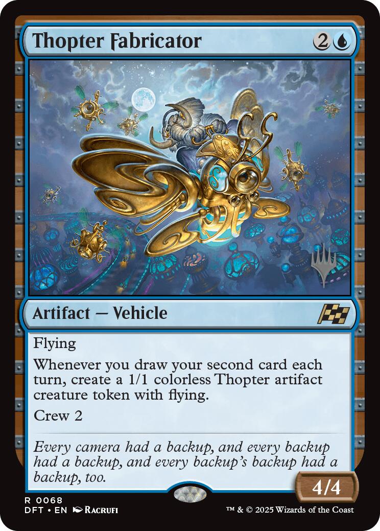 Thopter Fabricator [Aetherdrift Promos] | Gam3 Escape