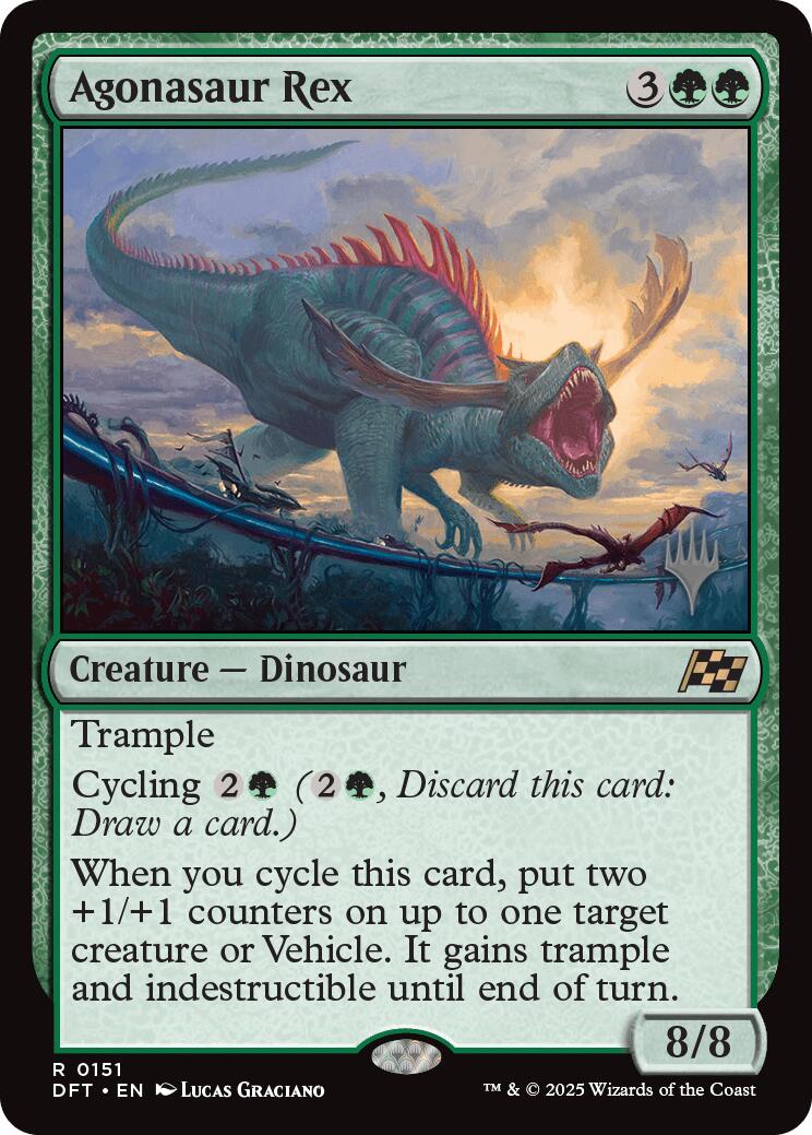 Agonasaur Rex [Aetherdrift Promos] | Gam3 Escape