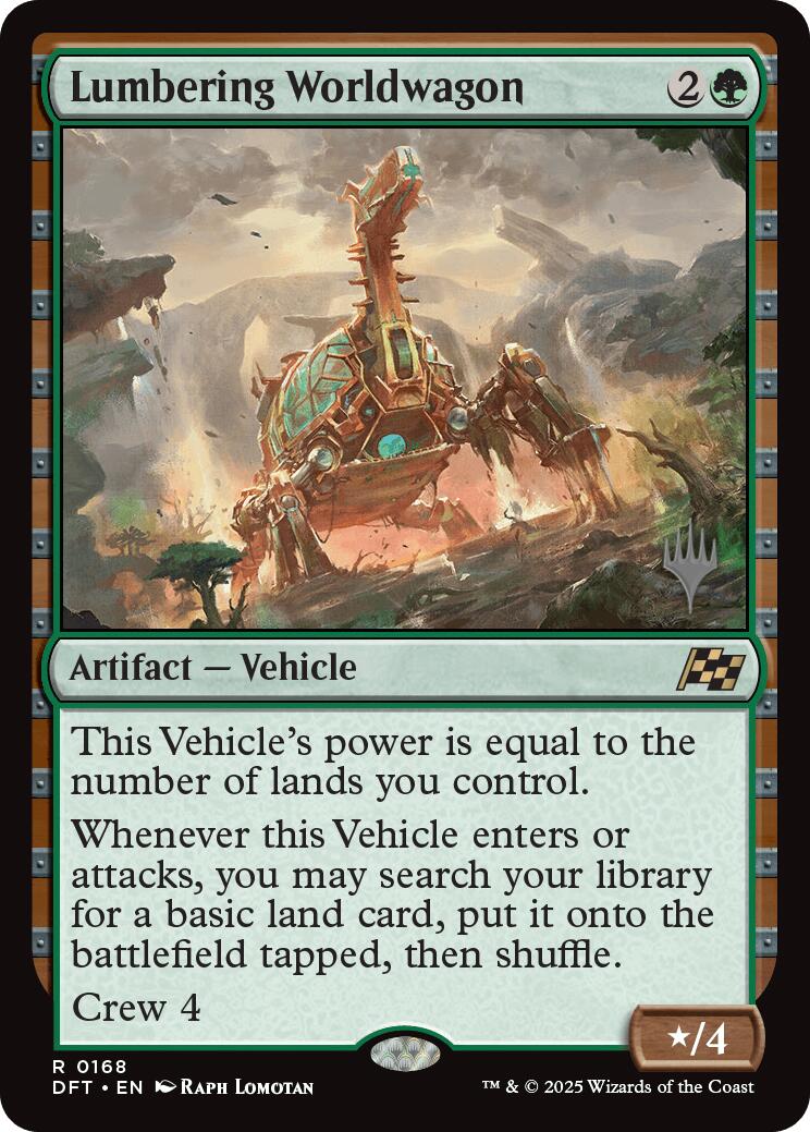 Lumbering Worldwagon [Aetherdrift Promos] | Gam3 Escape