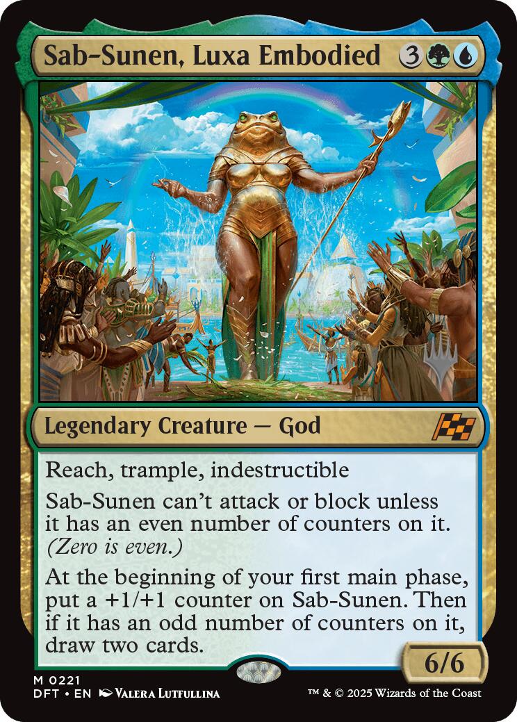 Sab-Sunen, Luxa Embodied [Aetherdrift Promos] | Gam3 Escape