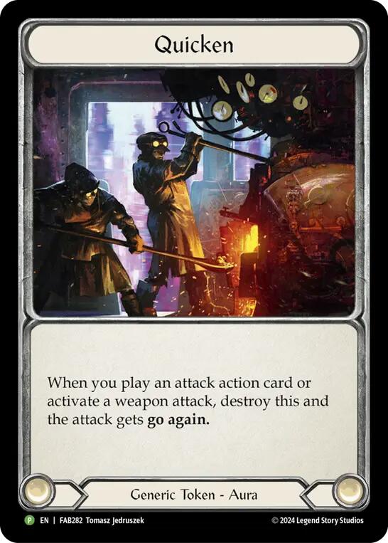 Quicken [FAB282] (Promo)  Cold Foil | Gam3 Escape