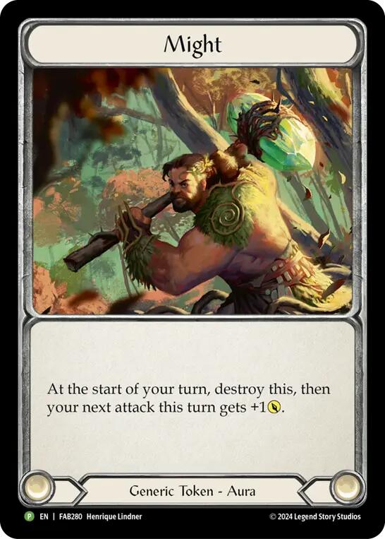Might [FAB280] (Promo)  Cold Foil | Gam3 Escape