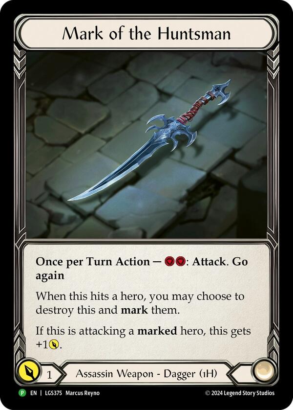 Mark of the Huntsman [LGS375] (Promo)  Rainbow Foil | Gam3 Escape