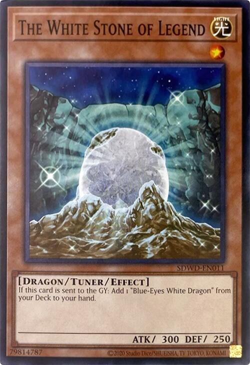 The White Stone of Legend (Unlimited Misprint) [SDWD-EN011] Common | Gam3 Escape
