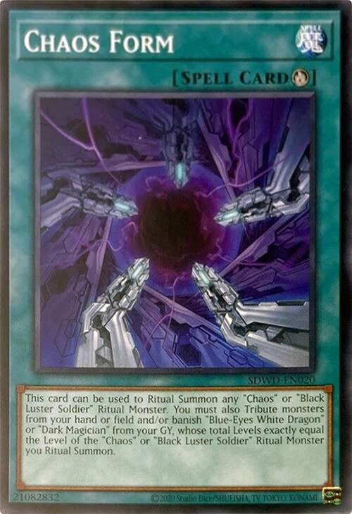 Chaos Form (Unlimited Misprint) [SDWD-EN020] Common | Gam3 Escape