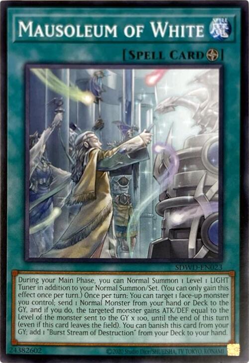 Mausoleum of White (Unlimited Misprint) [SDWD-EN023] Common | Gam3 Escape