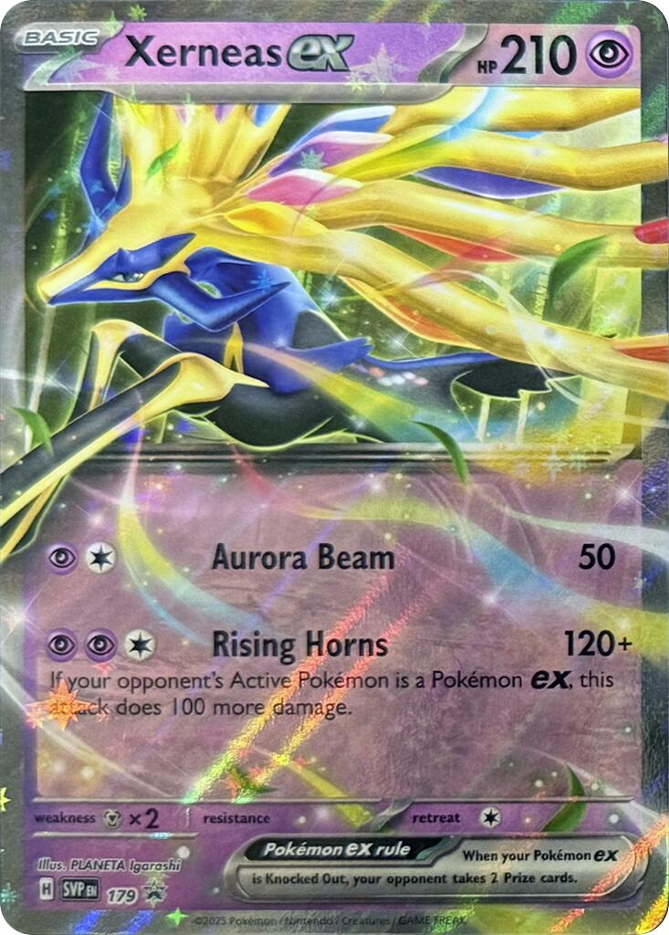 Xerneas ex (179) [Scarlet & Violet: Black Star Promos] | Gam3 Escape