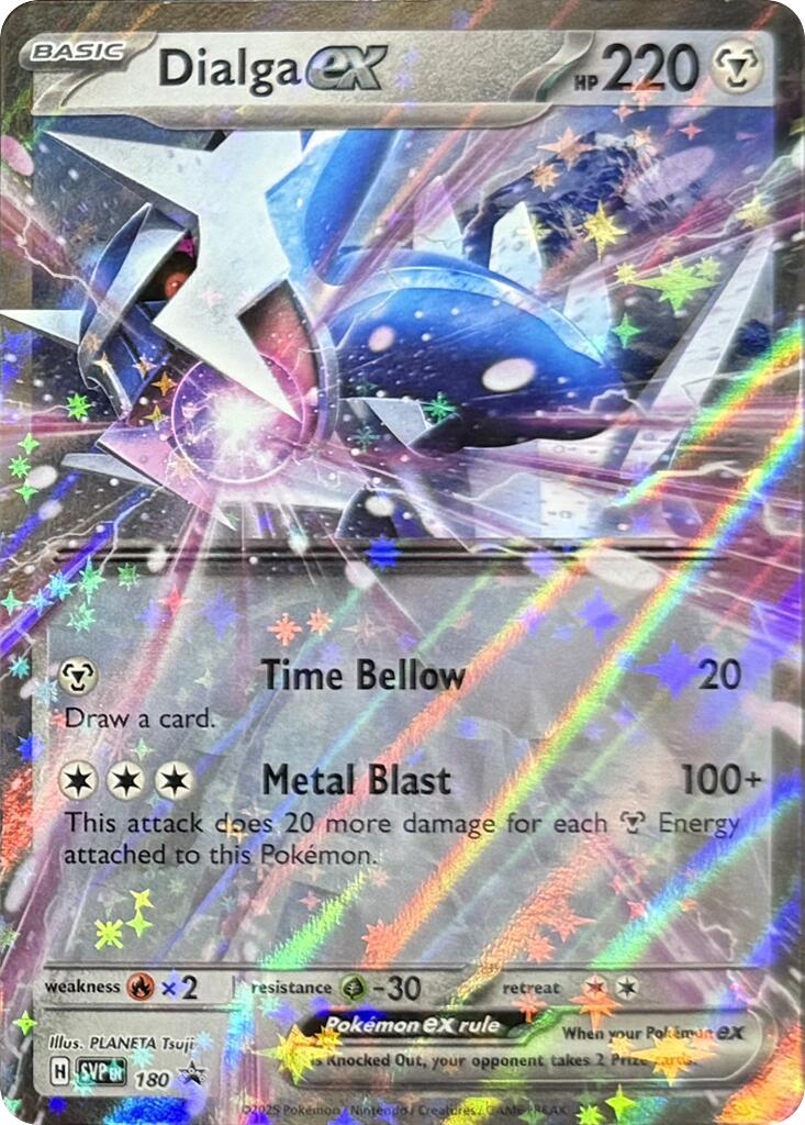 Dialga ex (180) [Scarlet & Violet: Black Star Promos] | Gam3 Escape