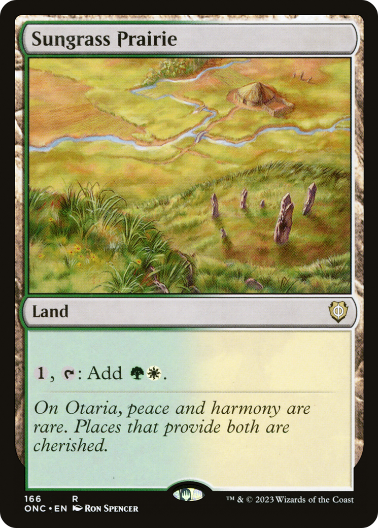 Sungrass Prairie [Phyrexia: All Will Be One Commander] | Gam3 Escape