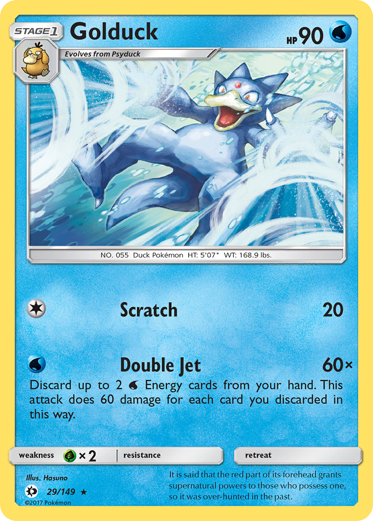 Golduck (29/149) [Sun & Moon: Base Set] | Gam3 Escape