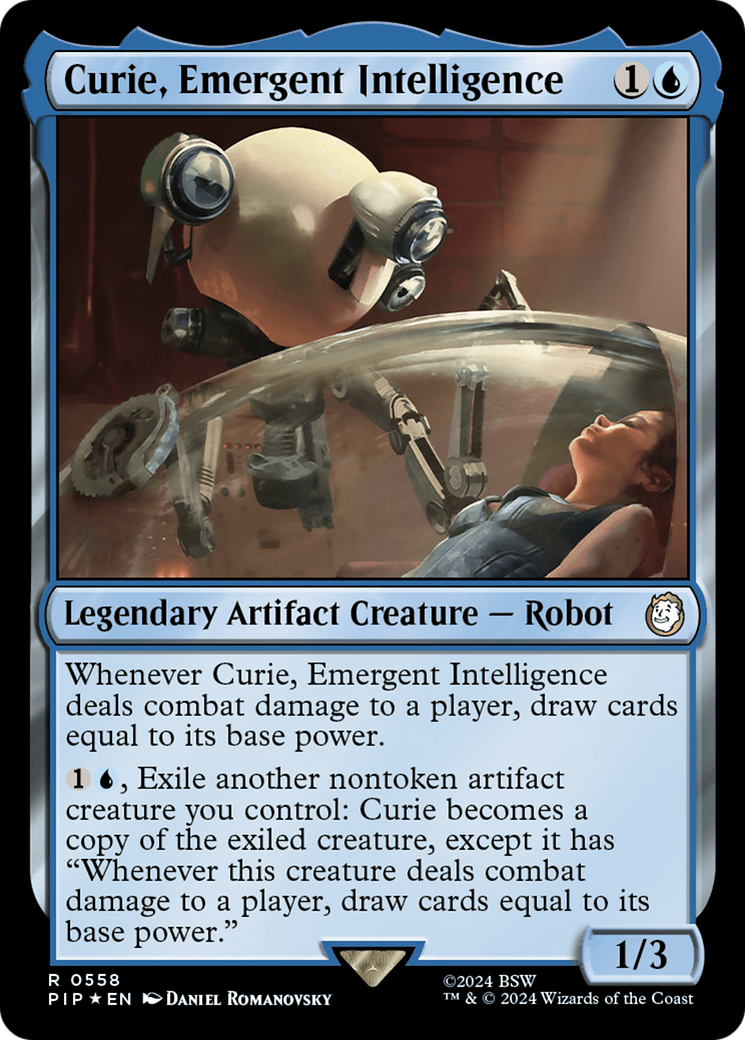 Curie, Emergent Intelligence (Surge Foil) [Fallout] | Gam3 Escape