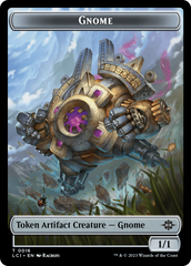 Gnome // Gnome Soldier Double-Sided Token [The Lost Caverns of Ixalan Tokens] | Gam3 Escape