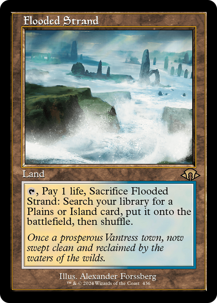 Flooded Strand (Retro) [Modern Horizons 3] | Gam3 Escape